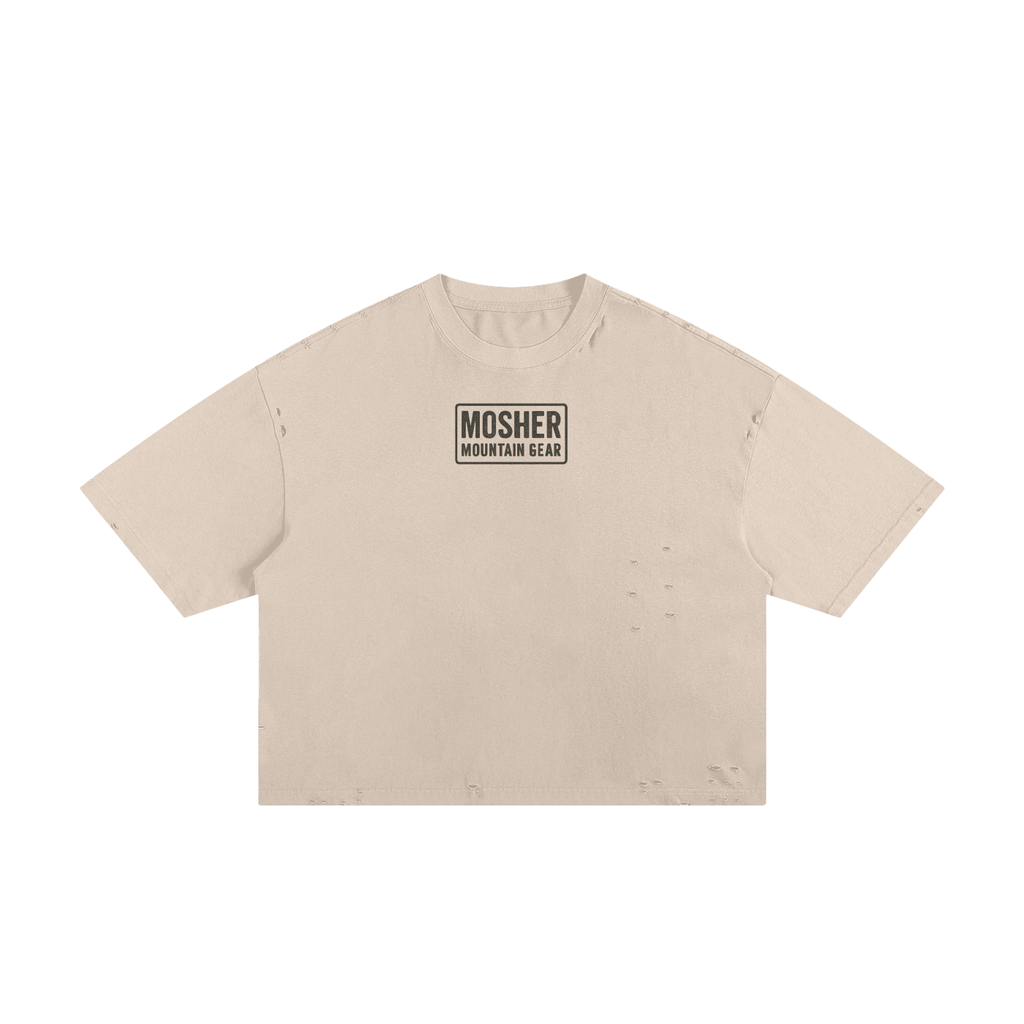 Classic Frayed Boxy Tee