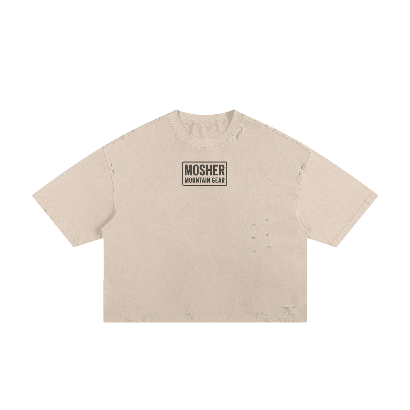 Classic Frayed Boxy Tee