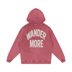 Snow Washed Loose Cotton Hoodie